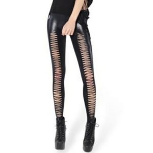 Teardrop Lace front leggings